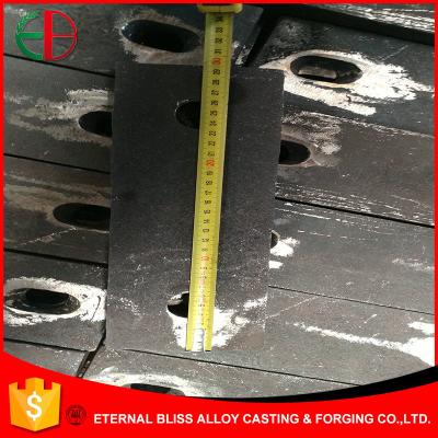 China ASTM A532 12%Cr High Tensile High Chrome Cast Plates HRC55 EB11040 for sale