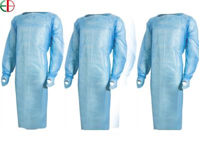 China Hospital Clothing Patient Gown,Disposable Isolation Gown,S For Any Size Isolation Garment for sale