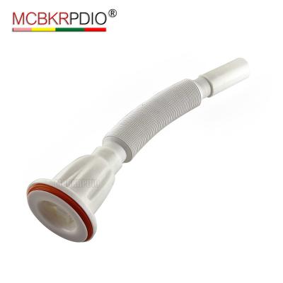 China MCBKRPDIO Flexible Pop Up Drainer Plastic PVC PP Sink Waste Drain Bathtub Pipe for sale