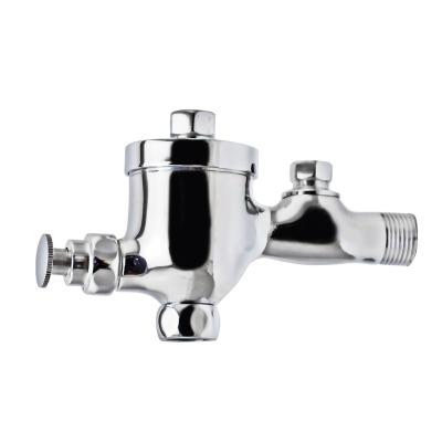 China MCBKRPDIO  Self Closing Toilet Flush Valve Chromium Plated Brass Flush Valve for sale