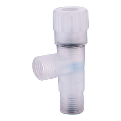 China Translucent ABS Plastic Angle Valve Check Water Angle Valve 1/2 GZ028ZY081T for sale