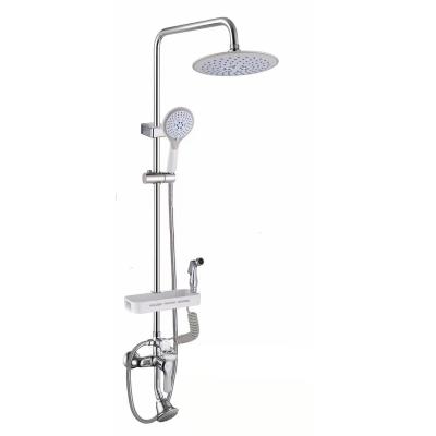 China MCBKRPDIO Wall Mounted Bath Shower Faucet Set For Bathroom/Bath & Shower Faucets 4 Functions en venta