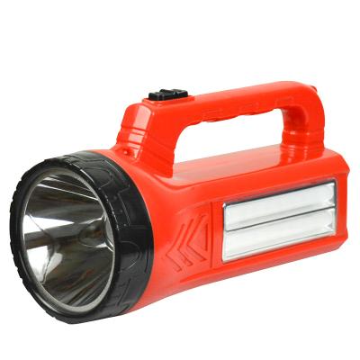 China Mini Portable ABS Plastic LED Wholesale Factory Use Rechargeable Powerful Spotlight Indoor Outdoor Outdoor/Indoor Flashlight Low Price for sale