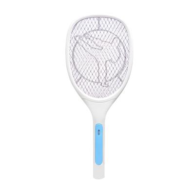 China Zapper USB Lithium Battery Rechargeable Fly Swatter Racket Mosquito Killer Mosquito Bat Rechargeable Electric Mosquito Swatter for sale