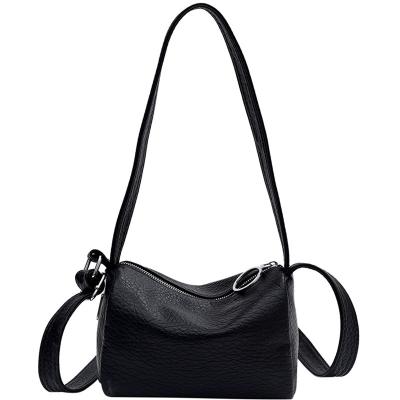 China 2023 New Fashion Soft Premium Feel Handbag Waterproof Leather Women's Shoulder Bag for sale