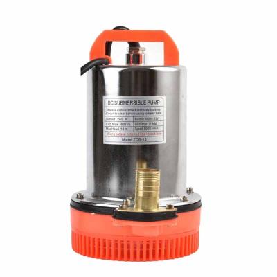 China Other Miniature DC Multistage Pump 48v 24v DC Motor Water Pump Submersible DC Marine Bilge Pump for sale