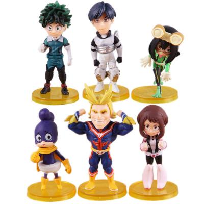 China Funny Anime Figure Toys My Hero Academia Boku No Hero Academia Anime PVC Figure Set for sale