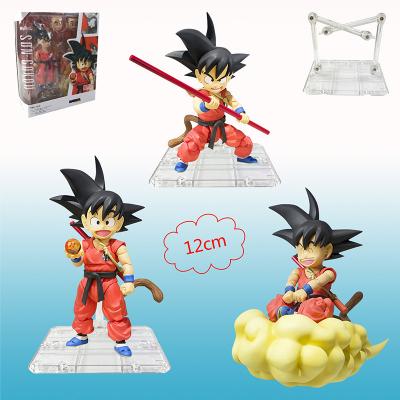 China 12cm Funny Dragon Figure Toys SHF DBZ Dragon Mini Son Goku Anime Action Figure Anime Action Figure for sale