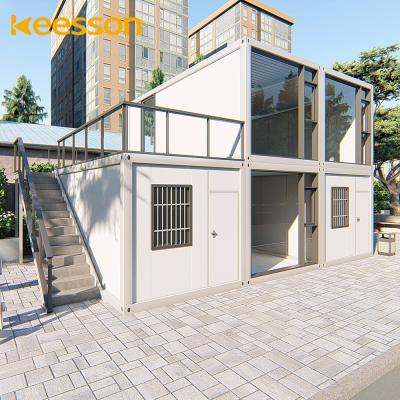 China Modern detachable modular living container house from Keesson Philippines container van house 40ft Philippines for sale