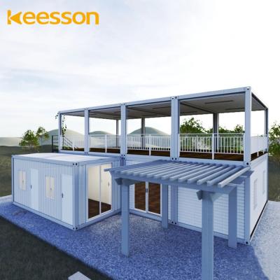 China Keeson Adam Modern Kalkin Expandable Housing Price Dr. Off Grid Container Home for sale