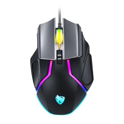 China Gaming Mouse Design Dpi New 6400 Ergonomic 6 Keys RGB Led Wired Gaming Mouse 1 Buyer for sale