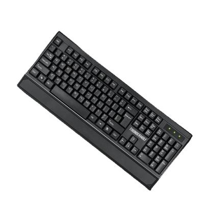 China T13 Durable USB Wired Desktop Keyboard Ergonomic Widescreen Hand Rest Computer PC Keyboard Yes for sale