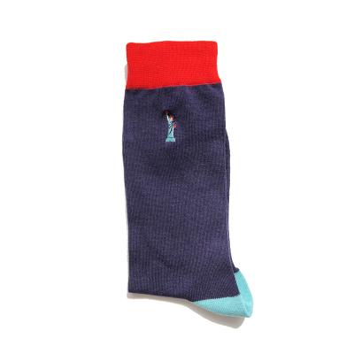 China QUICK DRY Bright Color Custom Embroider Logo Solid Socks Colorful Tube Socks for sale