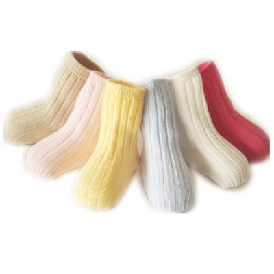 China Antibacterial Baby Bamboo Socks Super Soft Sole Cushioned Newborn Toddler Socks for sale