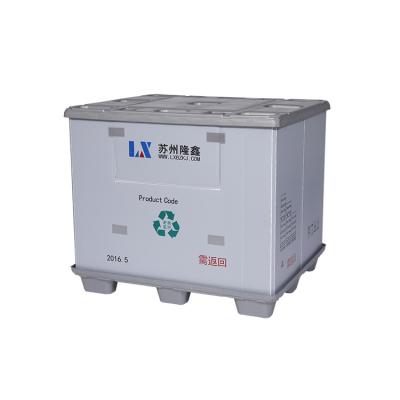 China High Strength Manufacturer Autopack Self Cleaning Coaming Box Collapsible Plastic Boxes For Transportation for sale