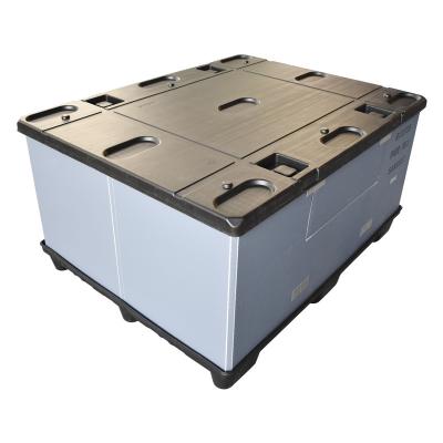 China Gaylord Auto Parts Autopack Coaming HDPE High Strength Collapsible And Recyclable Box For Cargo for sale