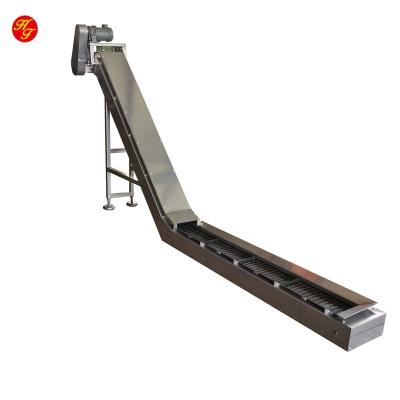 China Single Operation CNC Machine Hinged Belt Steel Chip Conveyor for sale