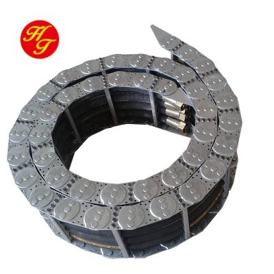 China TL95 Metal Cable Carrier Cable Tray Stainless Steel Cable Hoop Flexible And Strong Steel Chains For Laser Cutting Machine for sale