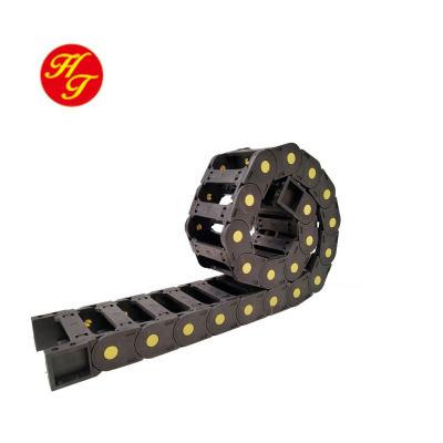 China Protective Cable or Wires or Plastic Chain Pipe Anchor Plastic Cable Holder Chain Nylon Drag Chain for CNC Machine for sale