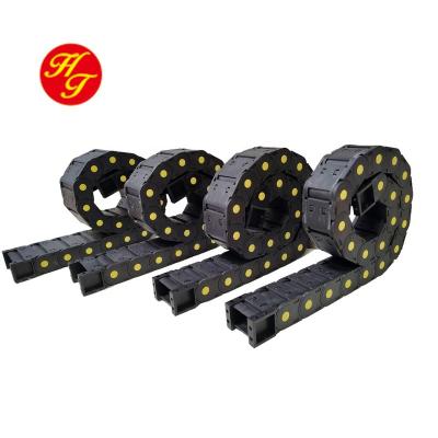 China Protective cable or wires or flexible enclosed guide cable chain guide cable chain track pipe wire plastic cable carrier for sale