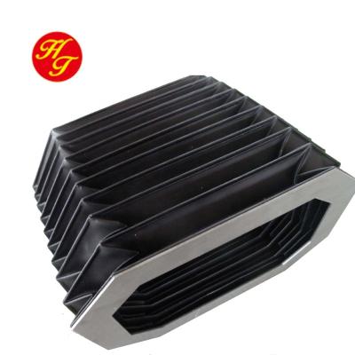 China Building Material Stores CNC Way Accordion Rubber Cover Bellows Dust Cover Flexible Plastic Cover for sale