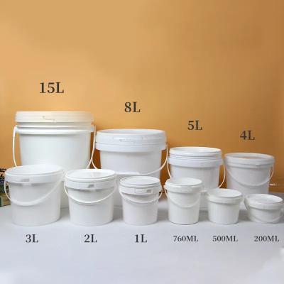 China Eco Friendly Printable Polymer Food Grade Buckets With Custom Logo For Food Storage for sale