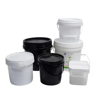 China Eco Friendly Customized Plastic Pails For Industrial Storage 25 Litre Bucket With Lid for sale