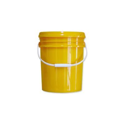 China Plastic Paint Bucket With Snap On Lid For Latex Paint Pail With Lid for sale