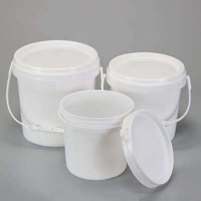 China Customized Logo Durable Reusable Latex Paint Pail With Lid 8000ml for sale