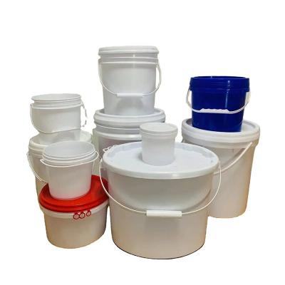 China Metal Handle Latex Plastic Paint Bucket For Customized Requirements for sale