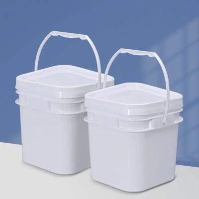 China Sample Offered Plastic Lubricating Oil Bucket 16L 18L 25L 30L For Customization for sale