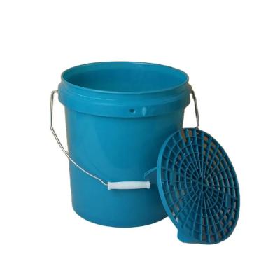 China Customizable Seed Storage Plastic Bucket With Lid For Professional Farmers for sale