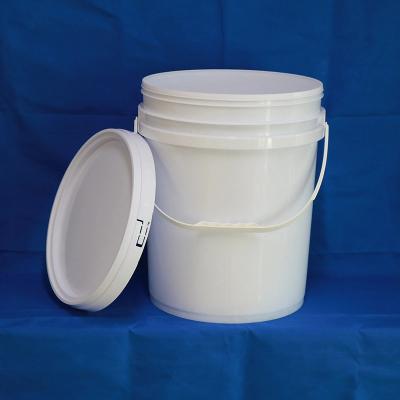 China Functional Round Plastic Pail Seed Storage Buckets Free Samples for sale