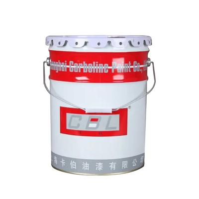 China Origin Sturdy Lightweight Iron Paint Tinplate Bucket With Easy Cleaning And Sturdy Metal Handle for sale