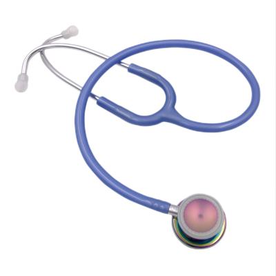 China HONSUN HS-30J Multicolor Metal Rainbow Coating Dual Diaphragm Stainless Steel Cardiology Stetoscope for sale