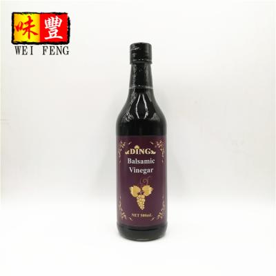 China International Financial Statistics BRC Certification OEM Factory Wholesale Price Grape Flavor 500ml Natural Italian Balsamic Vinegar 500ml for sale