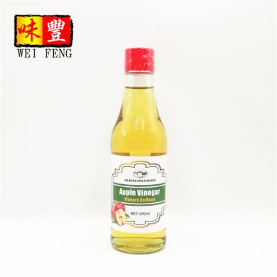 China Fruit Vinegar HACCP Certificated 250ml Vinagre De Maca Apple Cider Vinegar Factory Brewed for sale