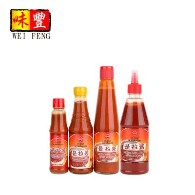 China China Manufacturer HACCP BRC Factory Hot Red Chilli in Plastic Bottle Thailand Chilli Garlic Sriracha Sauce 500g for sale