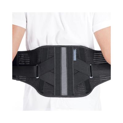 China Lumbar Back Braces adjustable neoprene back brace support belt for lower back and work scoliosis pain relief with lumbar pad for men and women for sale