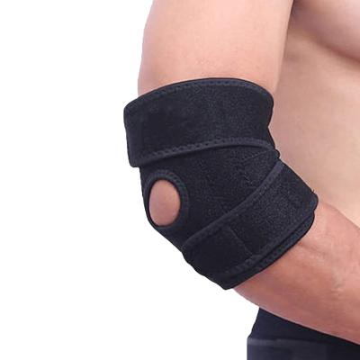 China Universal factory adjustable elastic elbow brace straps arm support for tendonitis arthritis muscle pain relief weightlifting working out for sale