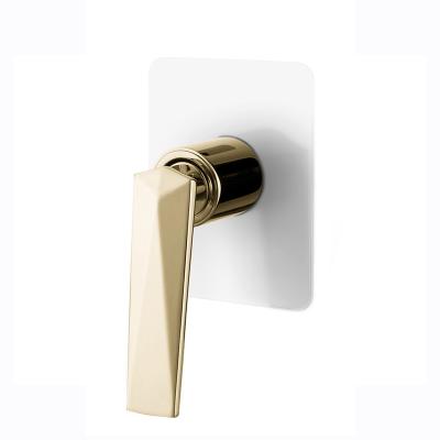 China Multifunctional Solid Brass Metered Faucets Concealed Built In Shower Valve for sale