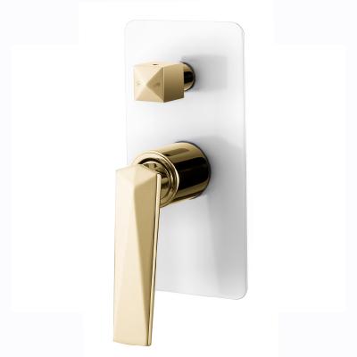 China Luxury Metered Faucets Design Style 2 Way Concealed Shower Valve With Diverter for sale