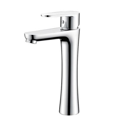 China Hot Item Large Metered Single Handle Washroom Water Mixer Vanity Faucet Faucets for sale