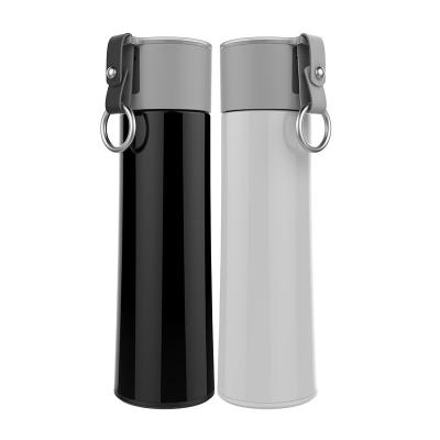 China Water Purifier Self Cleaning Stainless Steel Water Bottle Sustainable UV Insulated Clean Drinking Water for sale