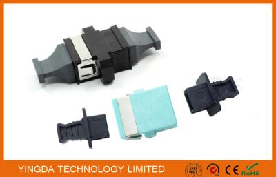 China De Vezel Optische Adapter van MPO/van MTP OM3 10G, Adapter van Sc van Koppelings de Zwarte Plastic 24 Vezel Te koop