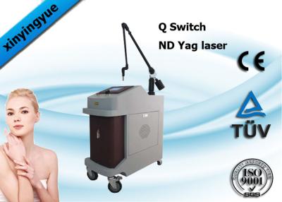 China Tragbare q-Schalter Nd YAG Laser-Haut-Verjüngungs-Maschine mit 1200mj zu verkaufen