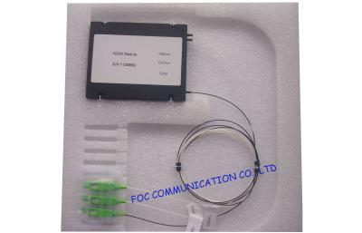 China WDM / Wavelength Division Multiplexer High Isolation 40dB above for sale