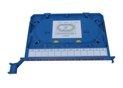 China 12port Fiber Optic Distribution Box , Welding Distribution Module Tray for ODF Unit Box for sale