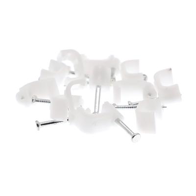 China Factory direct fixable white economical flat clamp for sale