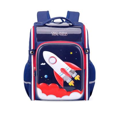 China New Design Waterproof Amazon Lightening Loads For Boys Backpack Fashionable Cartoon Astronaut Eva Backpack School Bags for sale